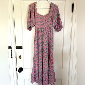 Urban Outfitters Odila strappy back midi dress